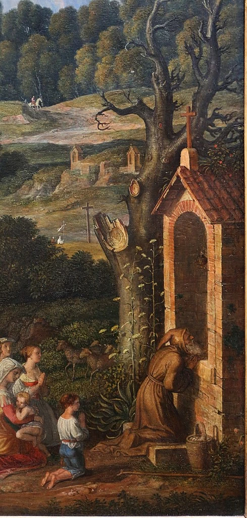 Monastero di san Francesco di Civitella, 1814 - dettaglio